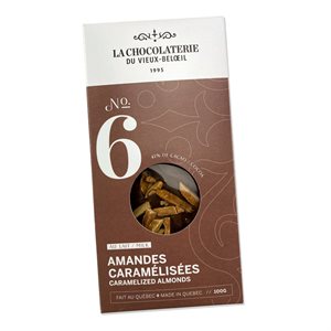 Tablette de chocolat au lait #6 – Amandes