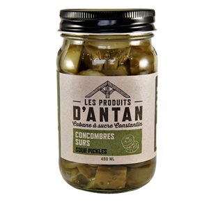 Les Produits d'Antan - Sour Pickles 450ml